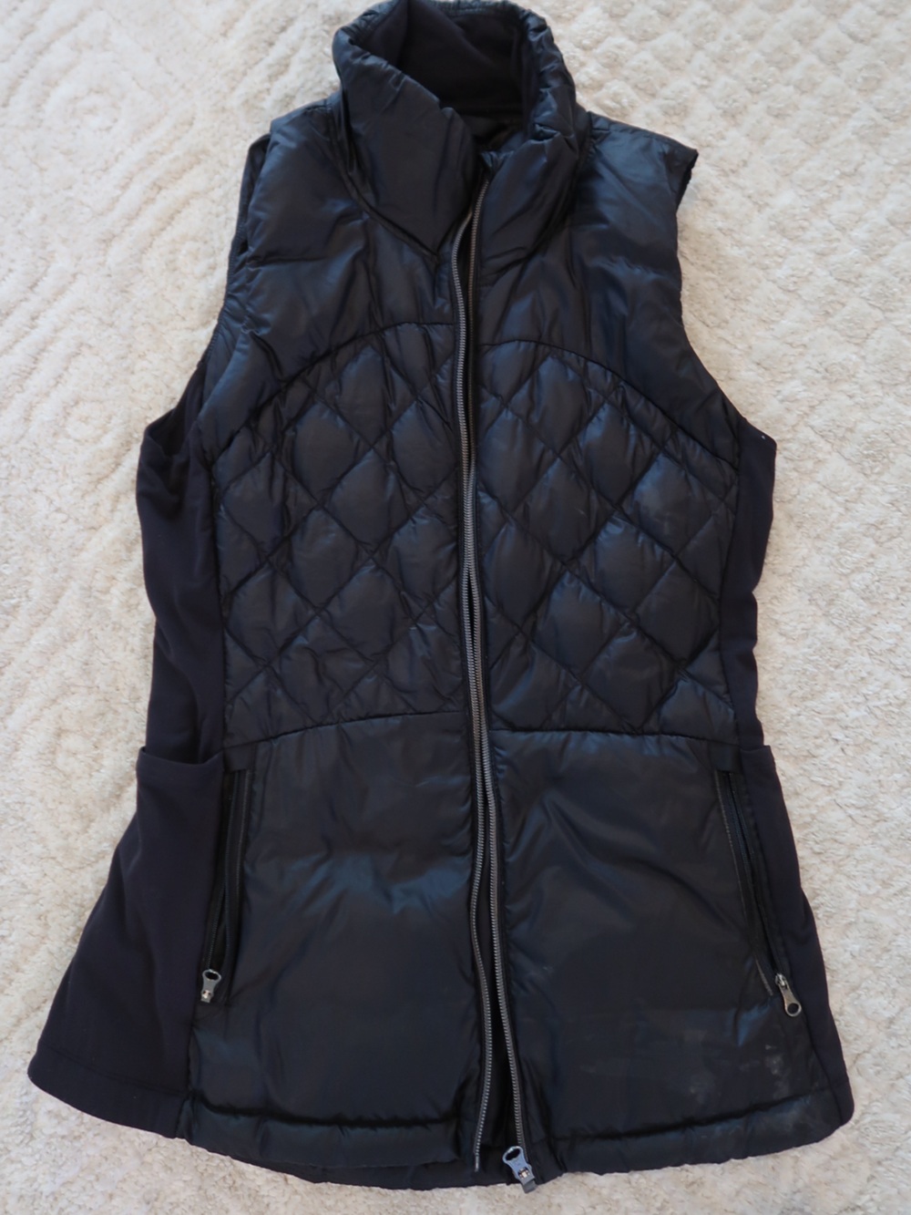 lululemon athletica Black Quilted Puffer Vest